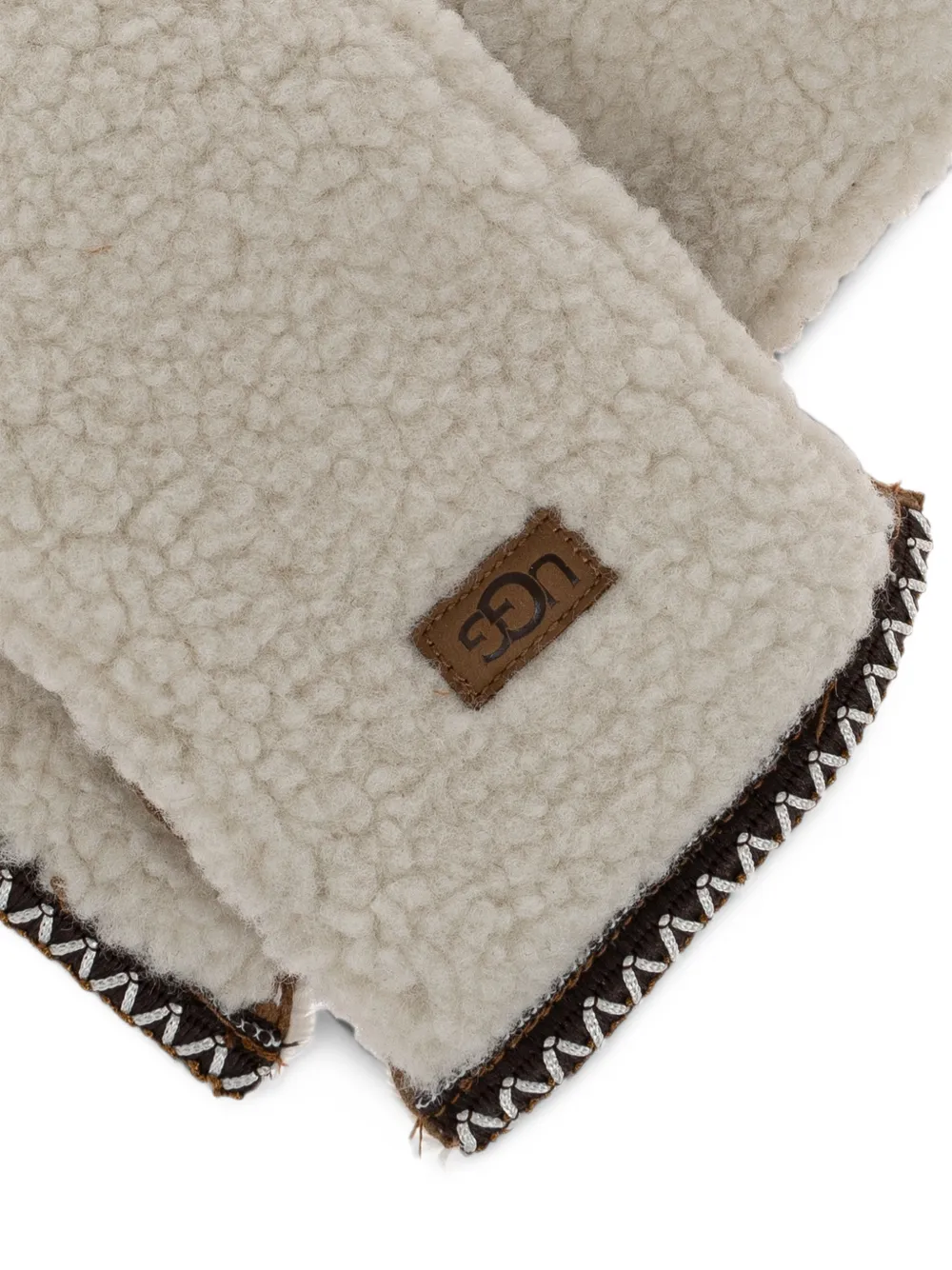 UGG Handschoenen met logopatch Bruin