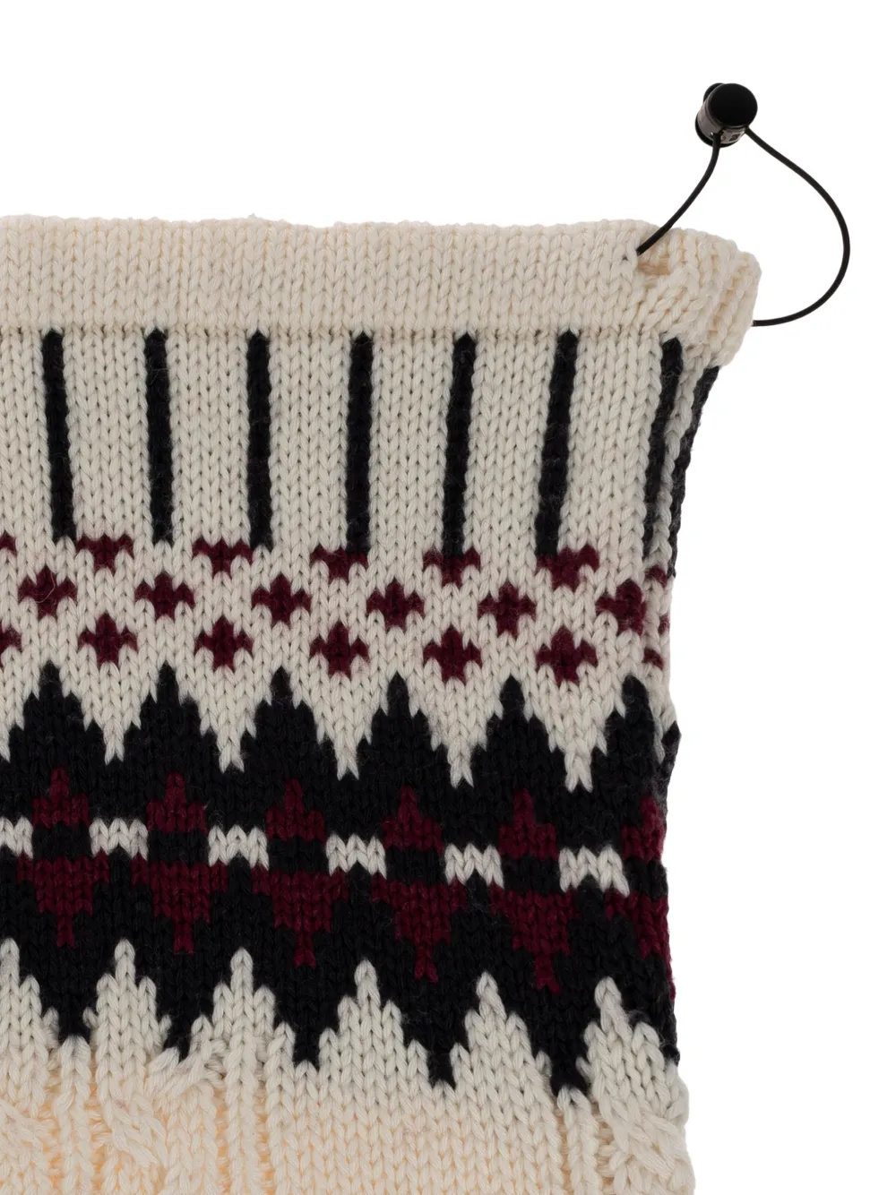 Akep Kabelgebreide colsjaal Beige
