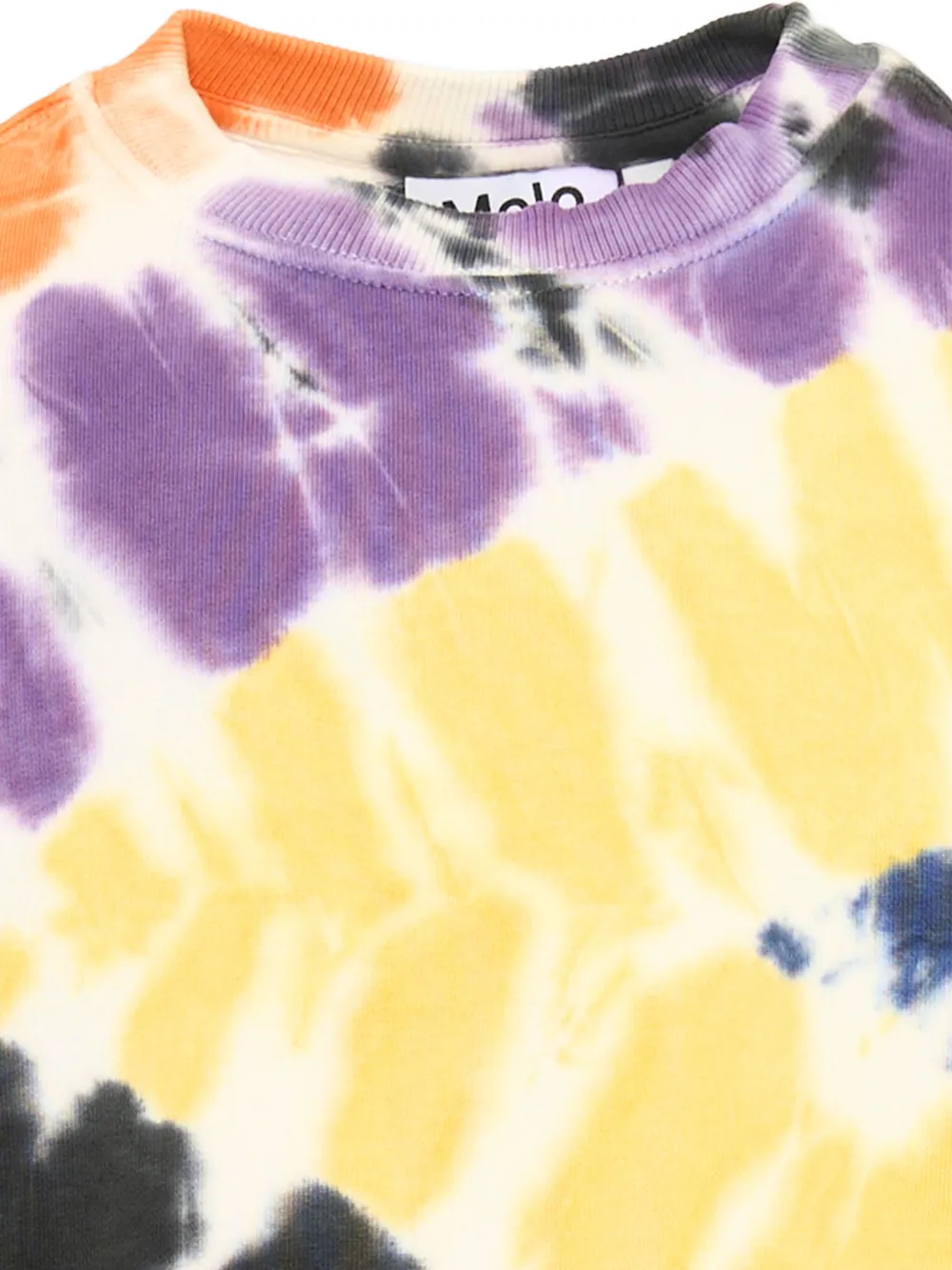 Molo Monti tie-dye sweatshirt Geel