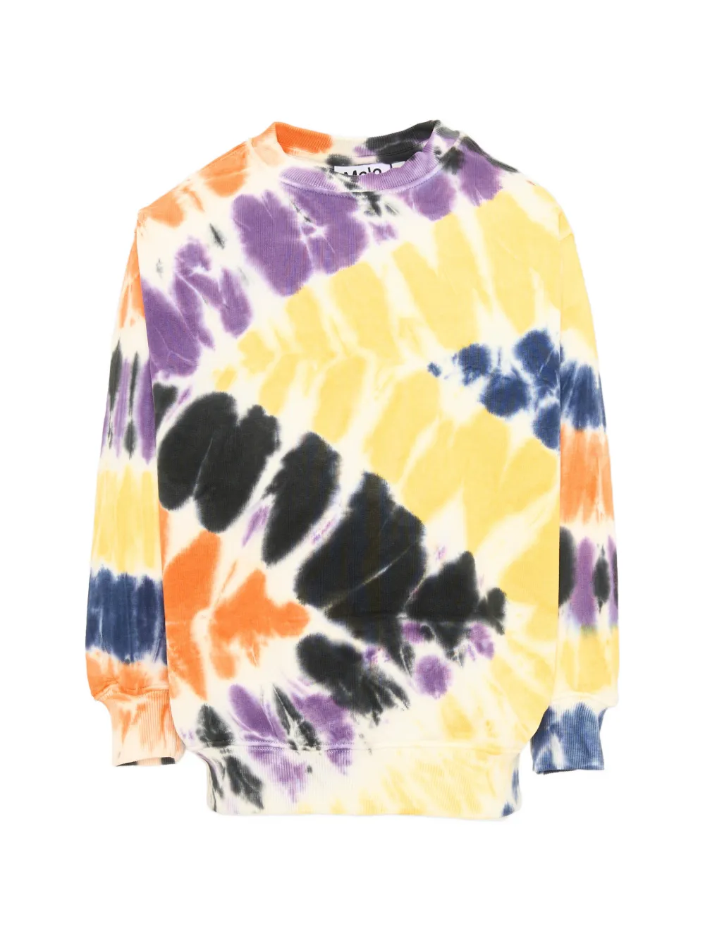 Molo Monti tie-dye sweatshirt Geel