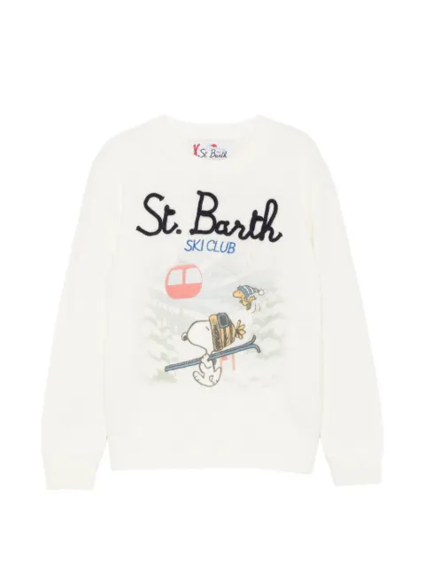 MC2 Saint Barth Kids x Peanuts Douglas sweater med Snoopy-tryk
