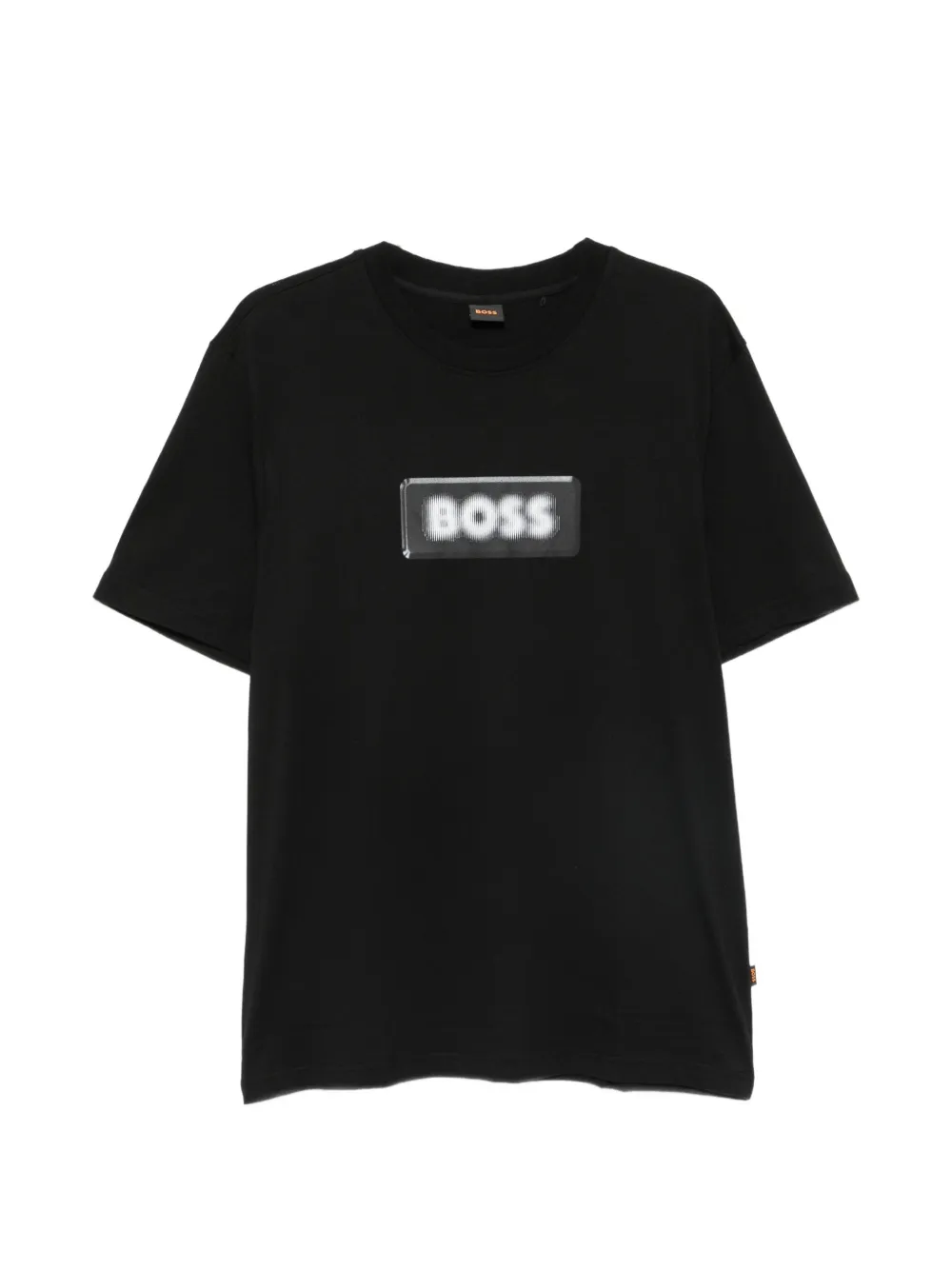 BOSS logo-print T-shirt - Schwarz