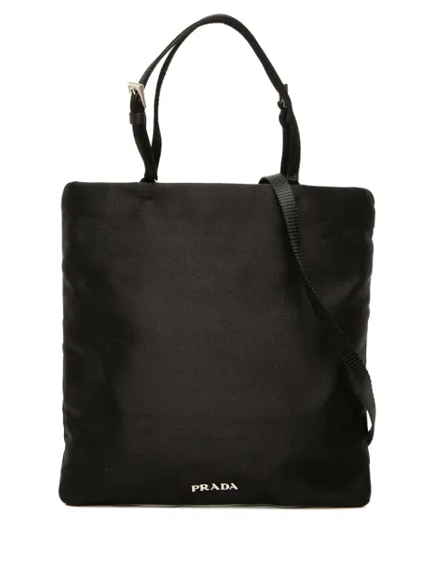 Prada Pre-Owned 2000-2026 Raso Convertible Tote satchel