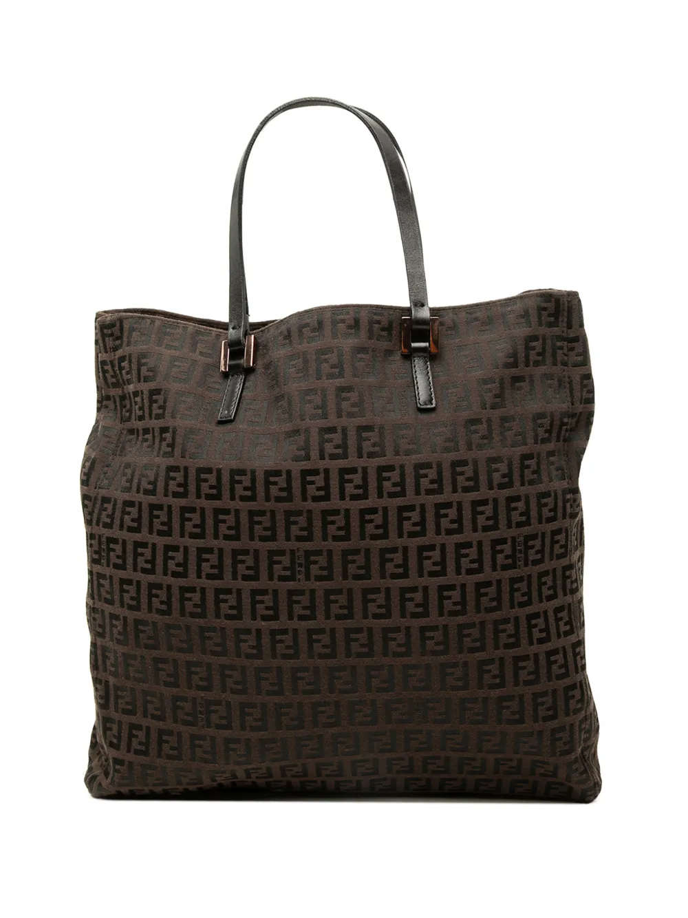 Fendi Pre-Owned 2000-2010 Zucchino Canvas tote bag - Brown