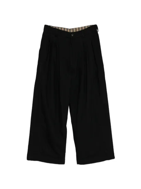 Ziggy Chen pleated wide-leg trousers