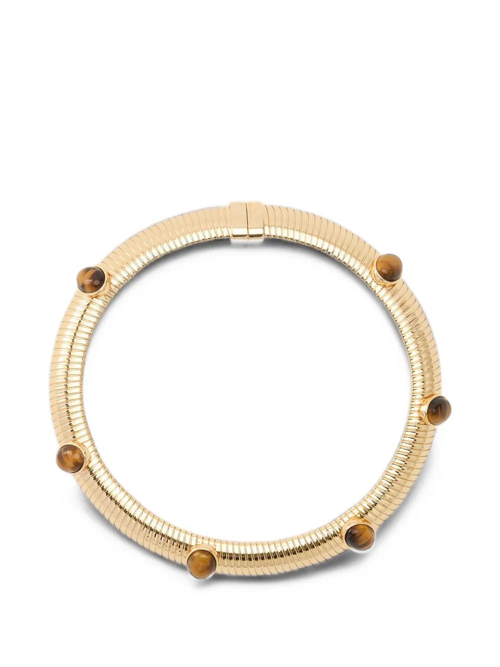 JULIETTA Celeste tiger-eye necklace - Gold