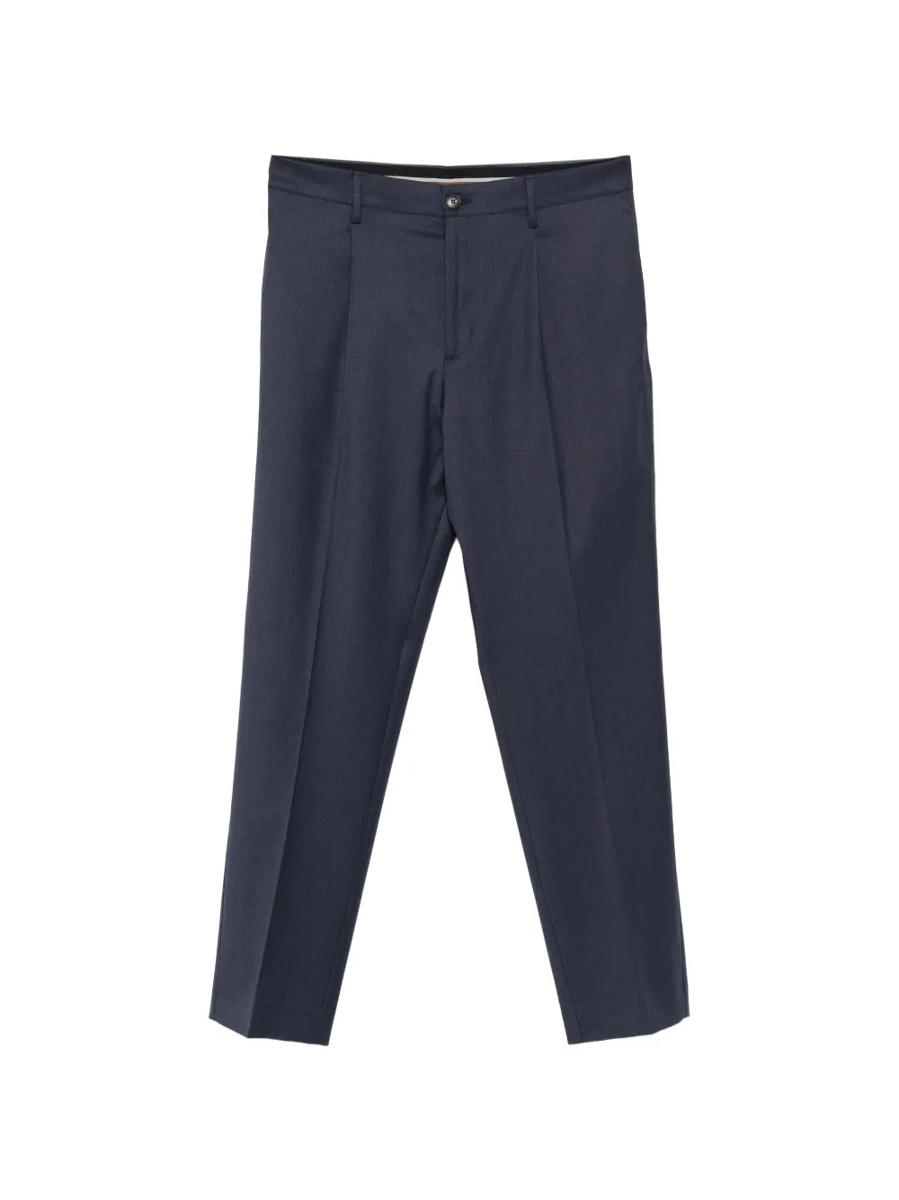 Canali pleated tailored trousers Blauw