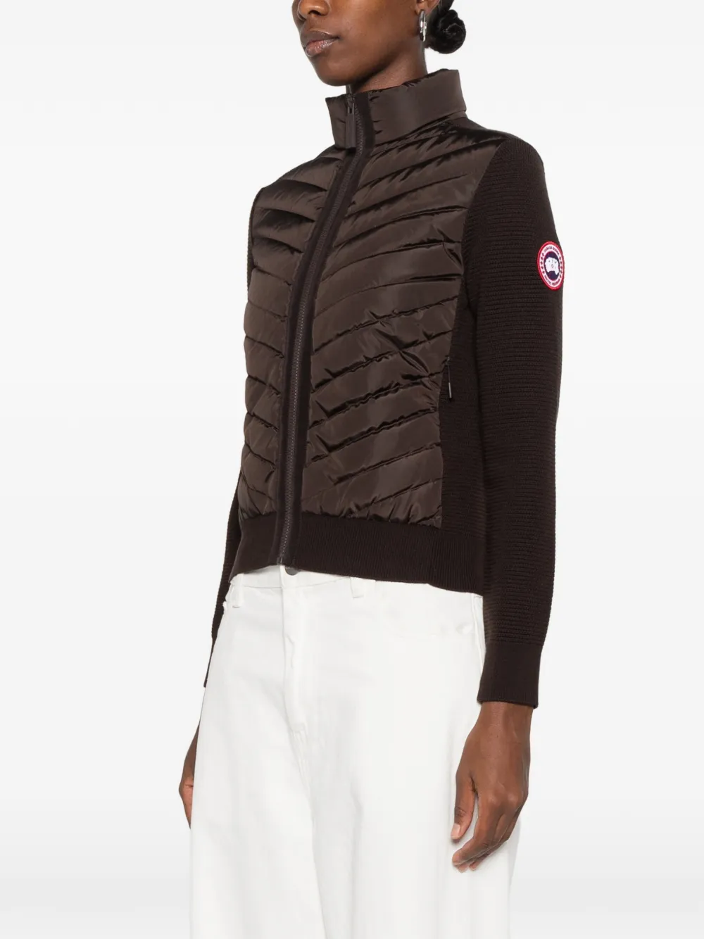 Canada Goose quilted panelled jacket Bruin