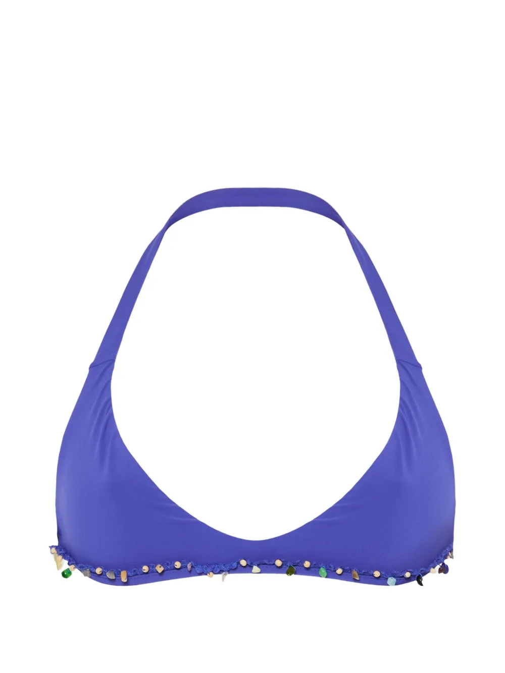 Christopher Esber Beach Quartz Minuscule bikinitop Blauw