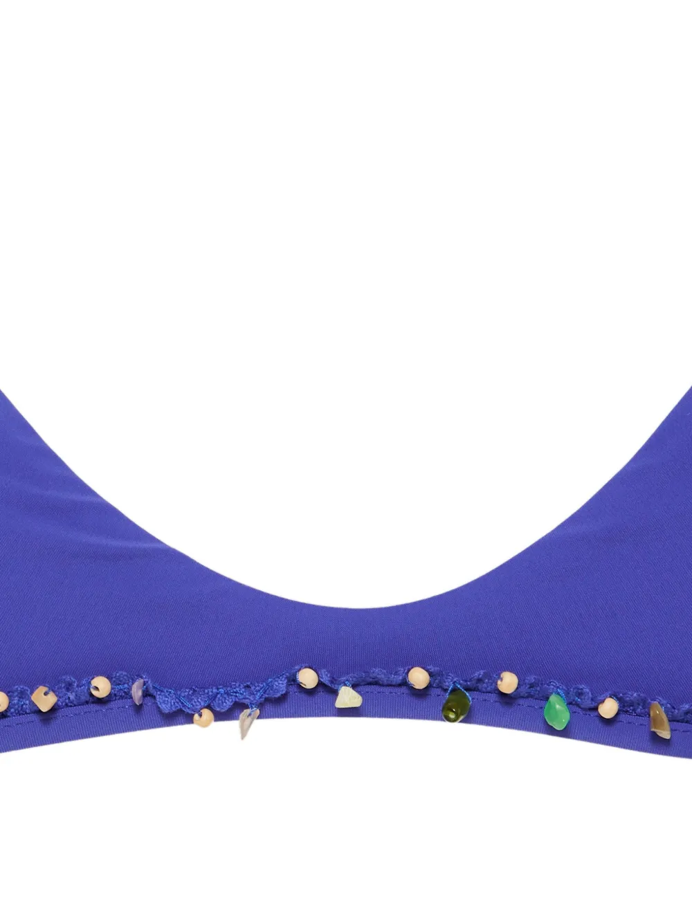 Christopher Esber Beach Quartz Minuscule bikinitop Blauw