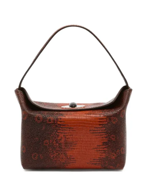 Christopher Esber mini lizard-embossed tote bag