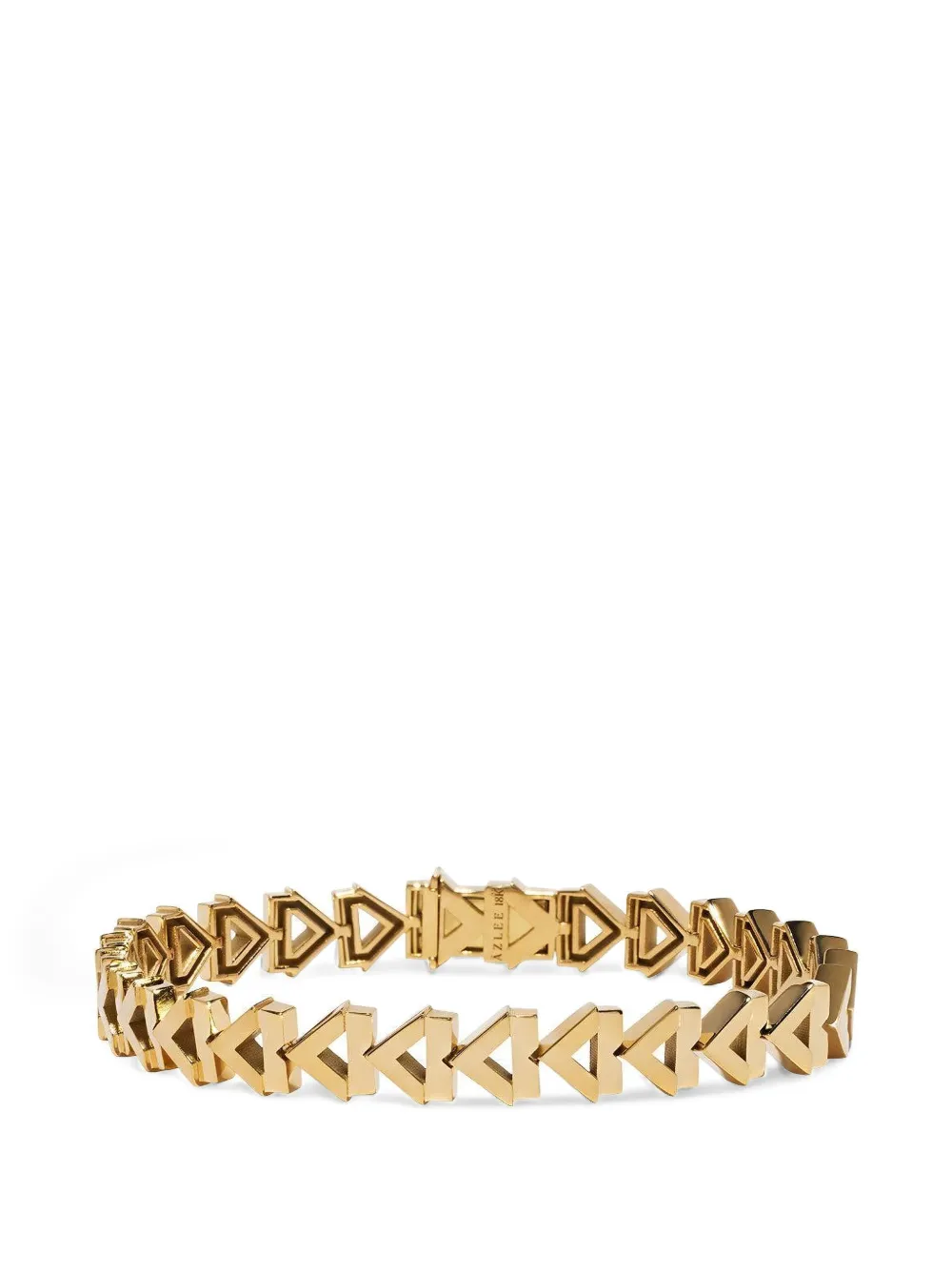 Azlee Bracciale Deco Chevron - Oro