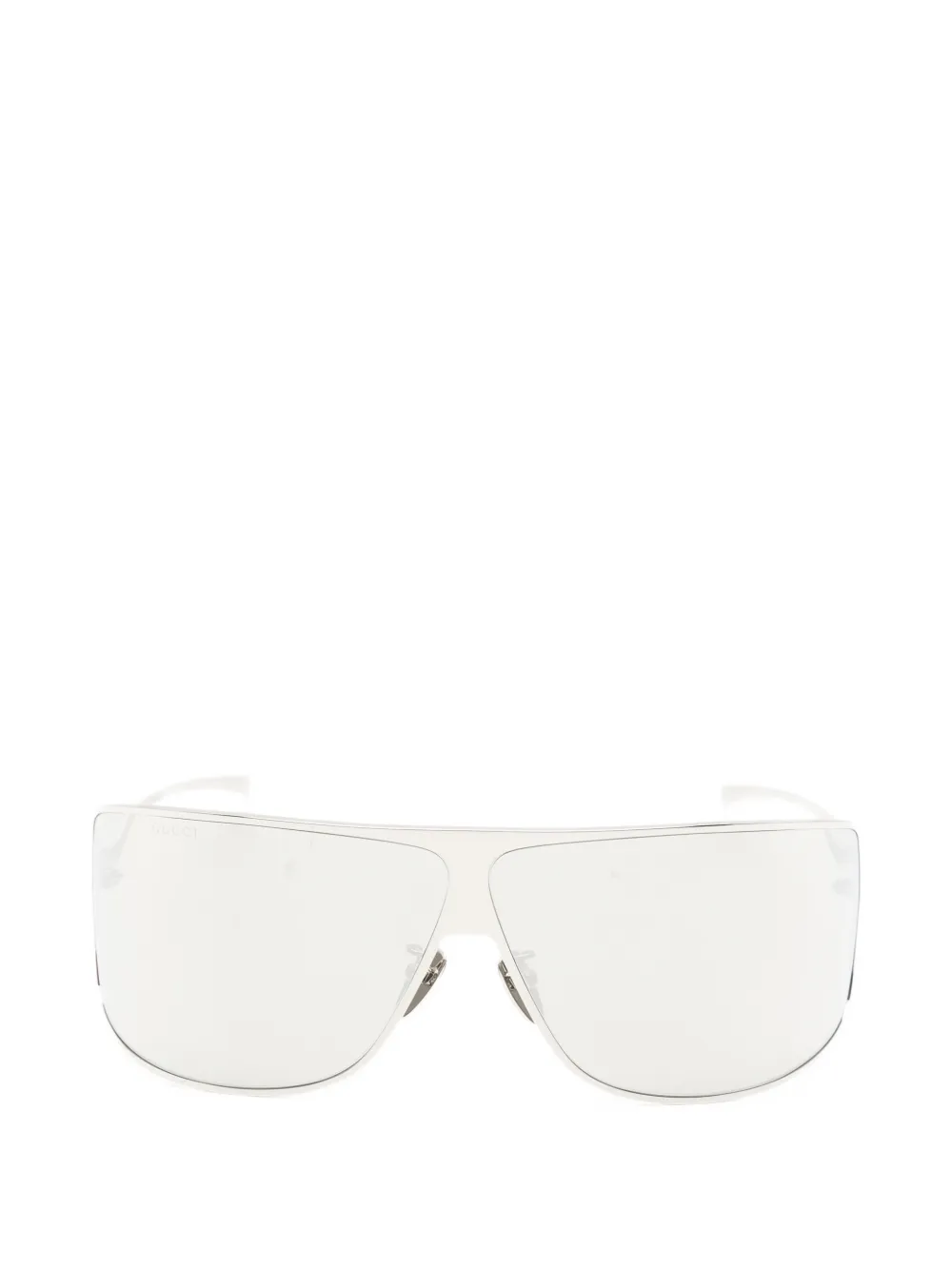 Gucci Eyewear geometric-frame sunglasses - Argento