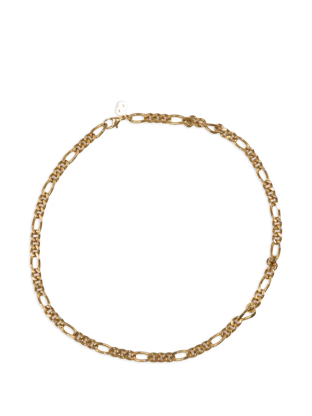 Christian Dior Pre-Owned 1990s Figaro chain necklace - Gold
