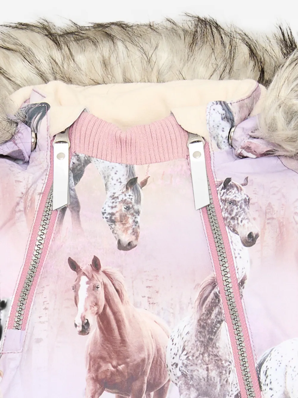 Molo Cathy hooded jacket Roze