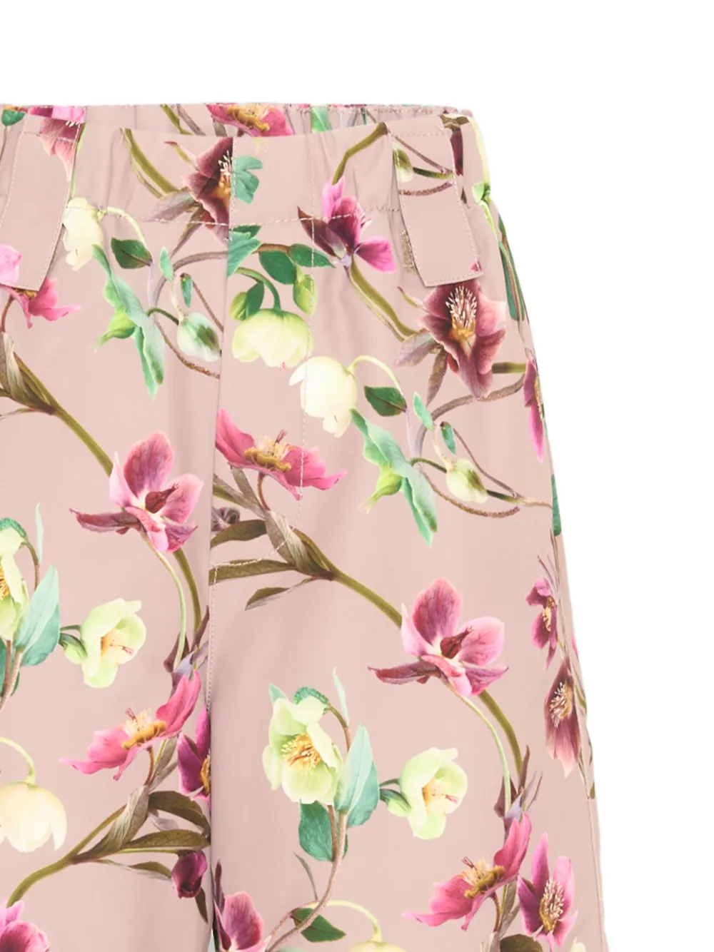 Molo floral-print ski pants Roze