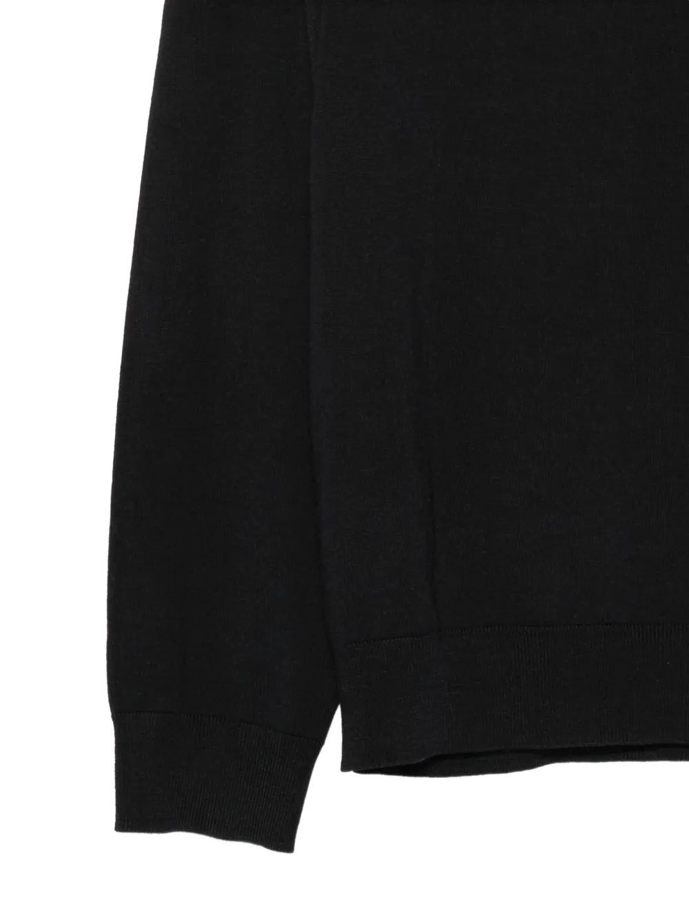 Paul Smith roll-neck sweater Zwart