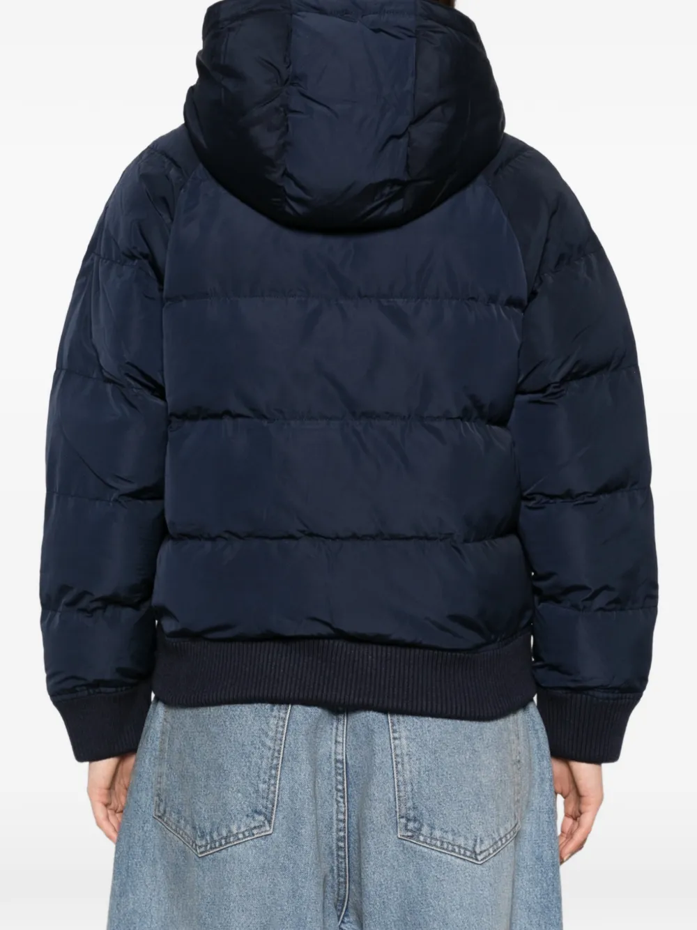Zadig&Voltaire Kellis quilted hooded jacket Blauw