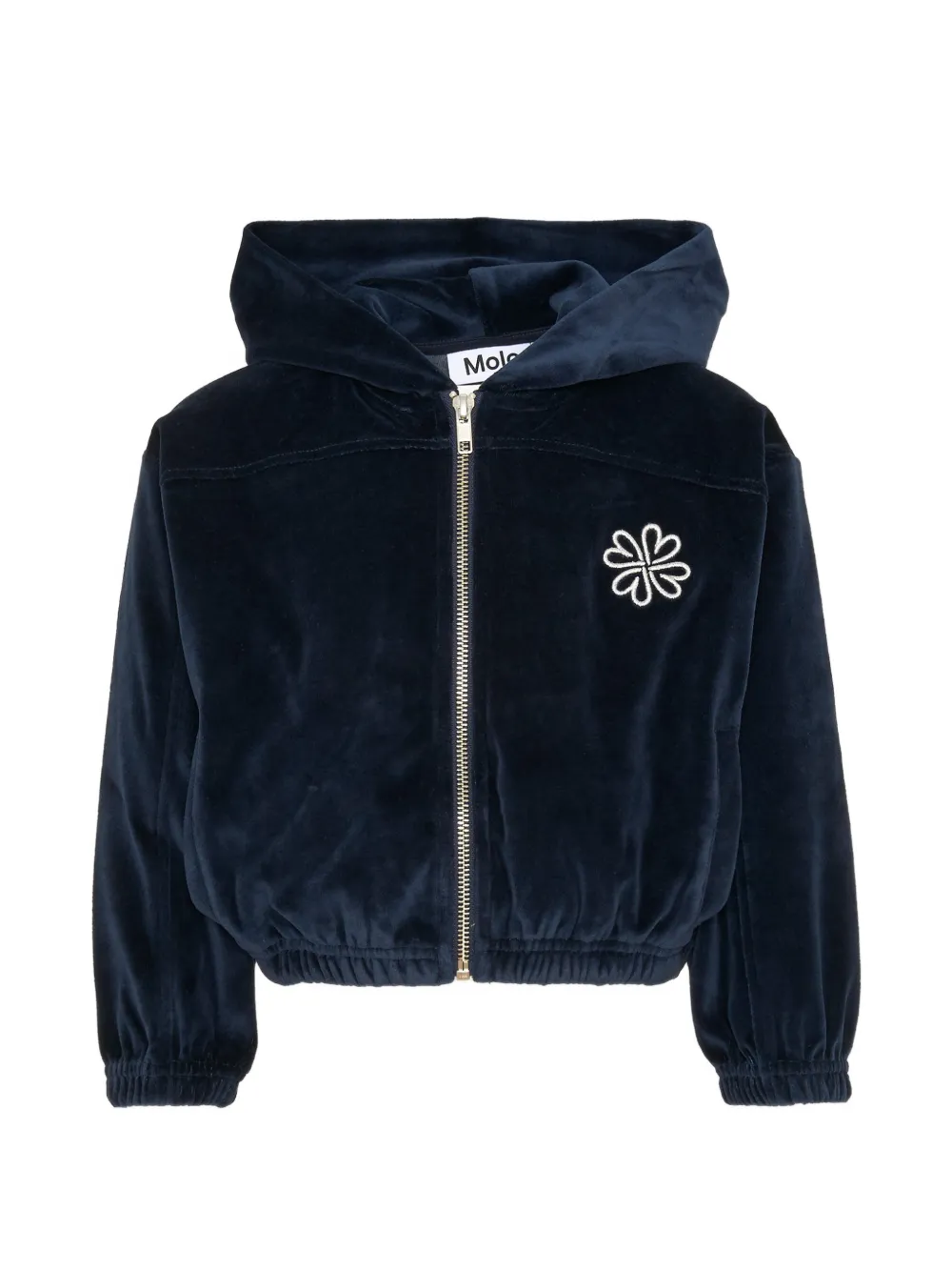 Molo Madeleine zip-up hoodie Blauw