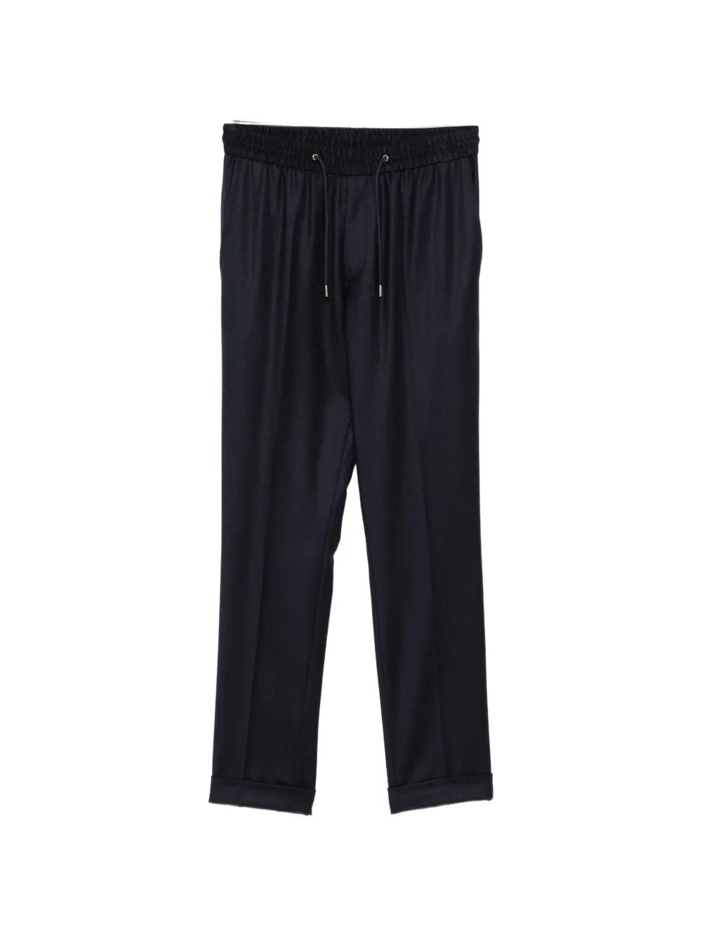 Paul Smith drawstring-waistband tailored trousers Blauw