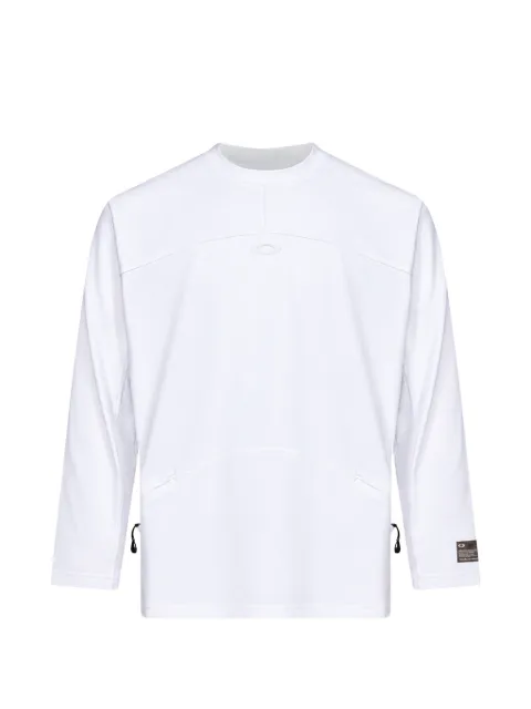 Oakley logo-embroidered panelled T-shirt