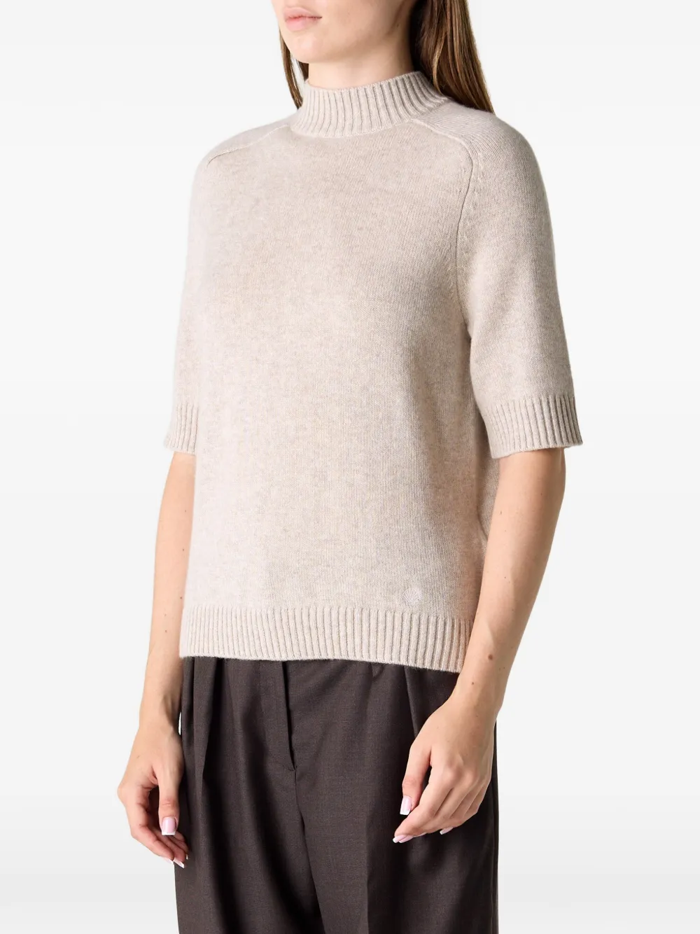 LouLou de Saison Ruth cashmere sweater Beige