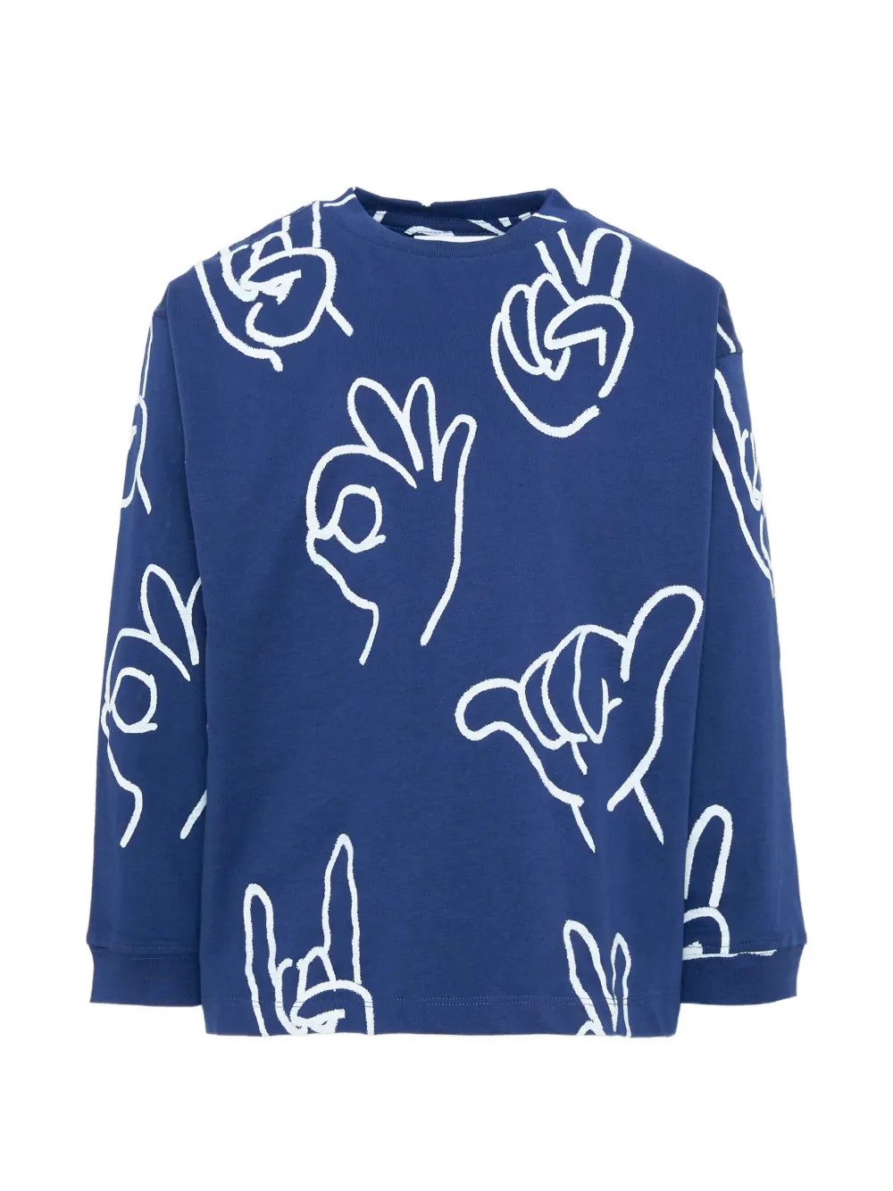 Molo Rube long-sleeved T-shirt - Blu
