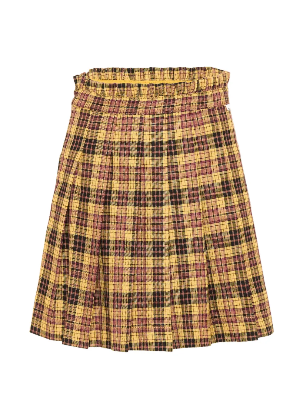 Molo Bolata pleated skirt Geel