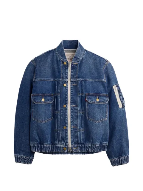 sacai x Levi Strauss hybrid panelled denim jacket