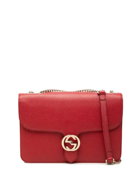 Gucci Pre-Owned 2016-2026 Medium Dollar Calfskin Interlocking G crossbody bag