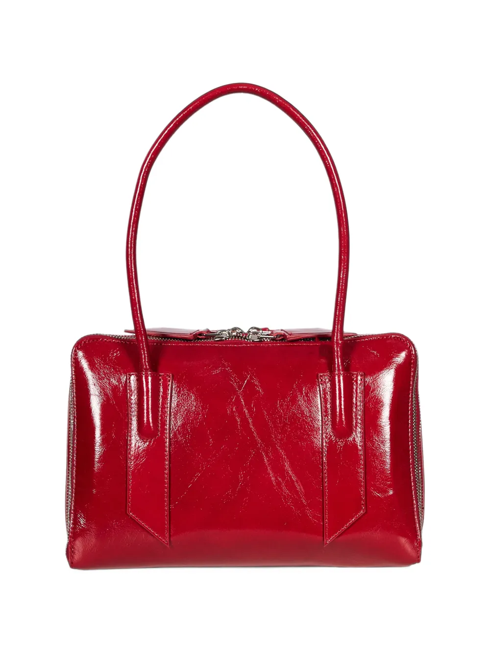The Attico L'Altra Di Milano'' deep red shoulder bag Rood