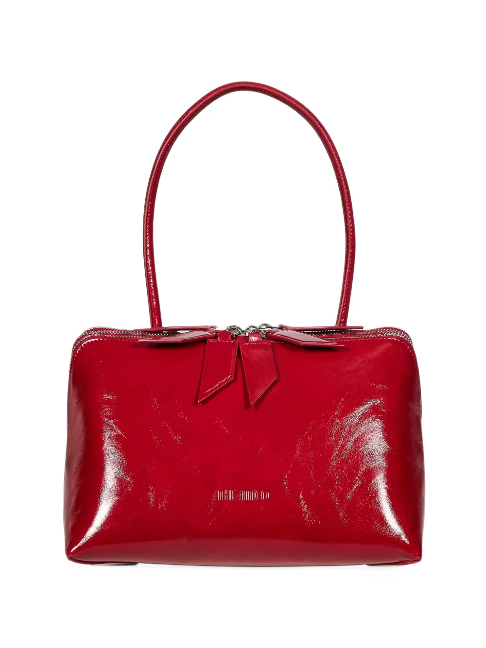 The Attico L'Altra Di Milano'' deep red shoulder bag