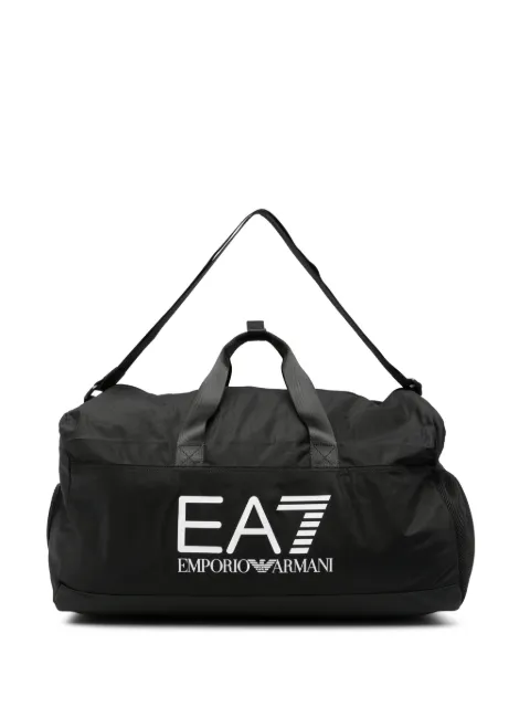 Ea7 Emporio Armani logo-print holdall bag