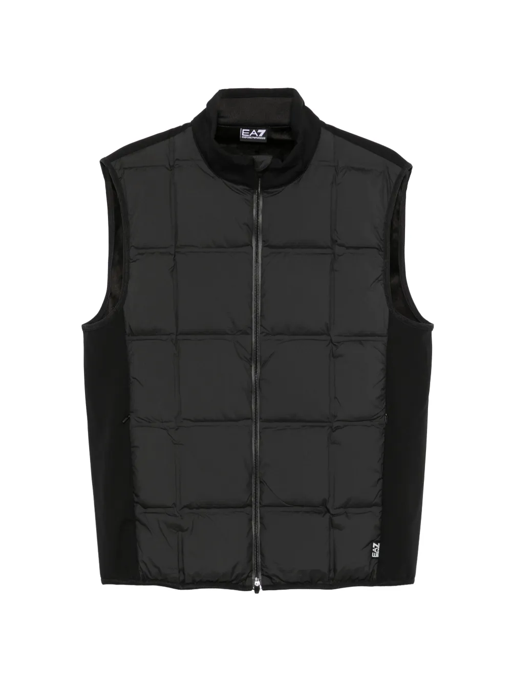 Ea7 Emporio Armani quilted gilet - Black