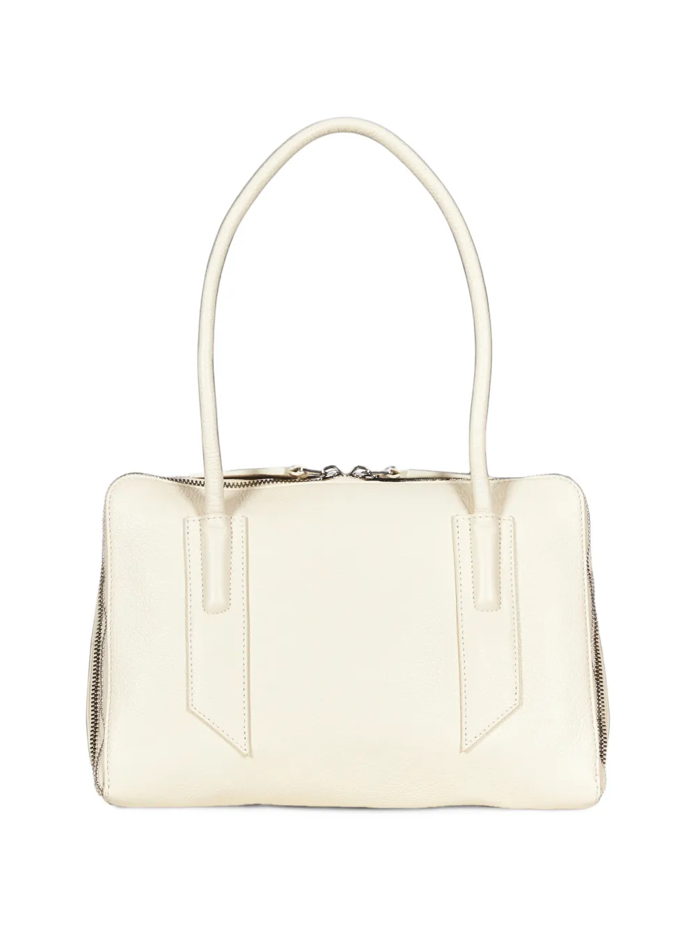 The Attico ''L'altra di Milano'' sand shoulder bag Beige