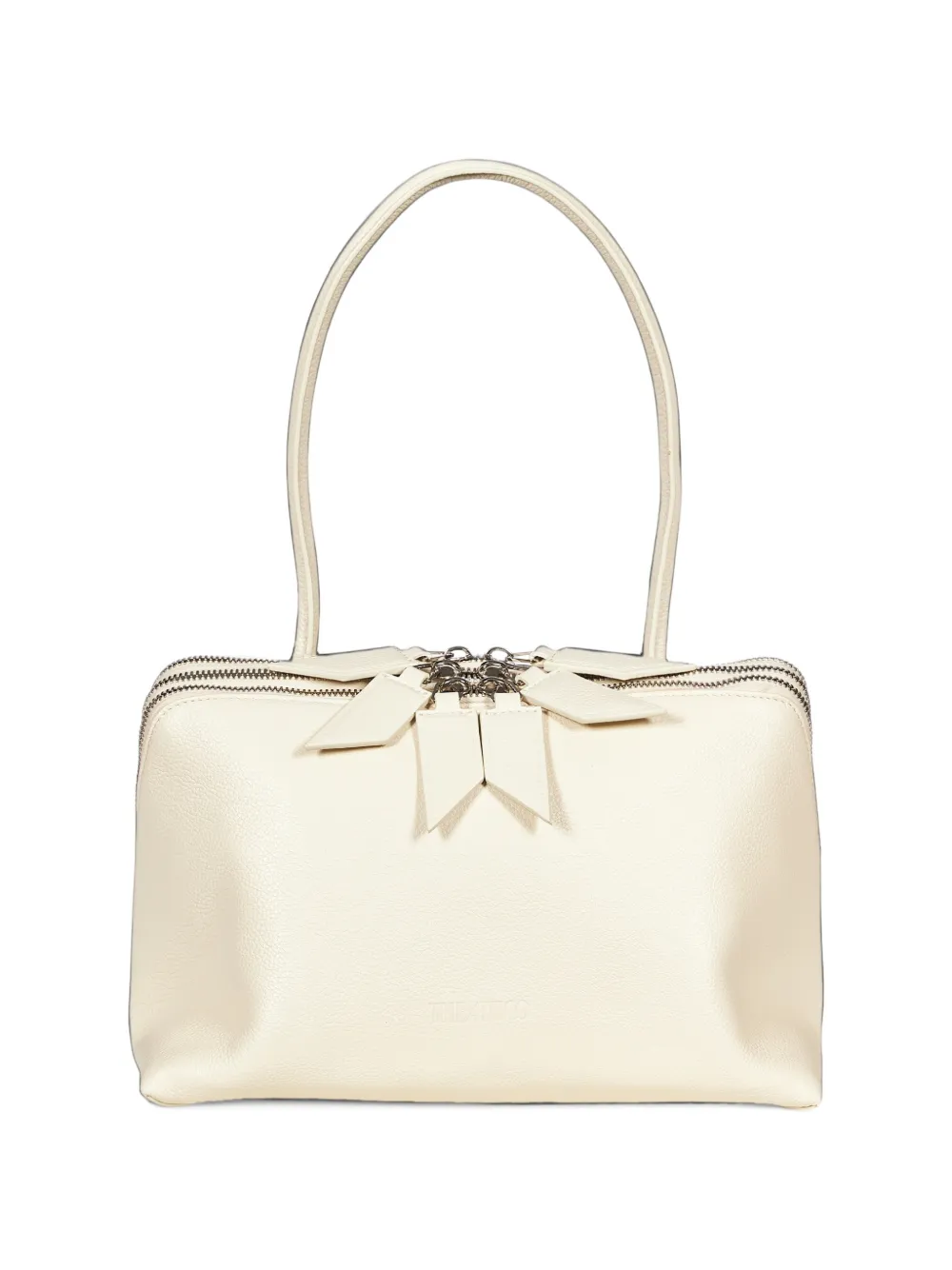 The Attico ''L'altra di Milano'' sand shoulder bag - Neutrals