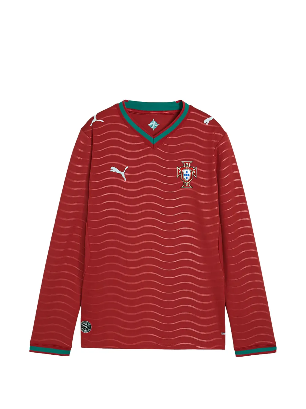 Puma Kids Portugal FPF 2026 long-sleeve T-shirt - Rosso
