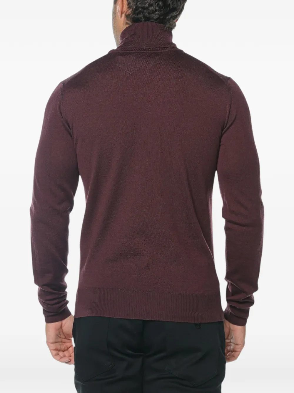 Emporio Armani Wollen coltrui Bruin