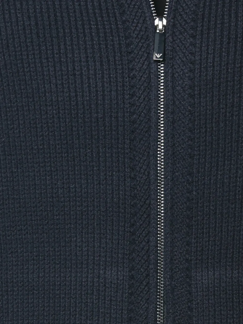 Emporio Armani Vest met rits Blauw