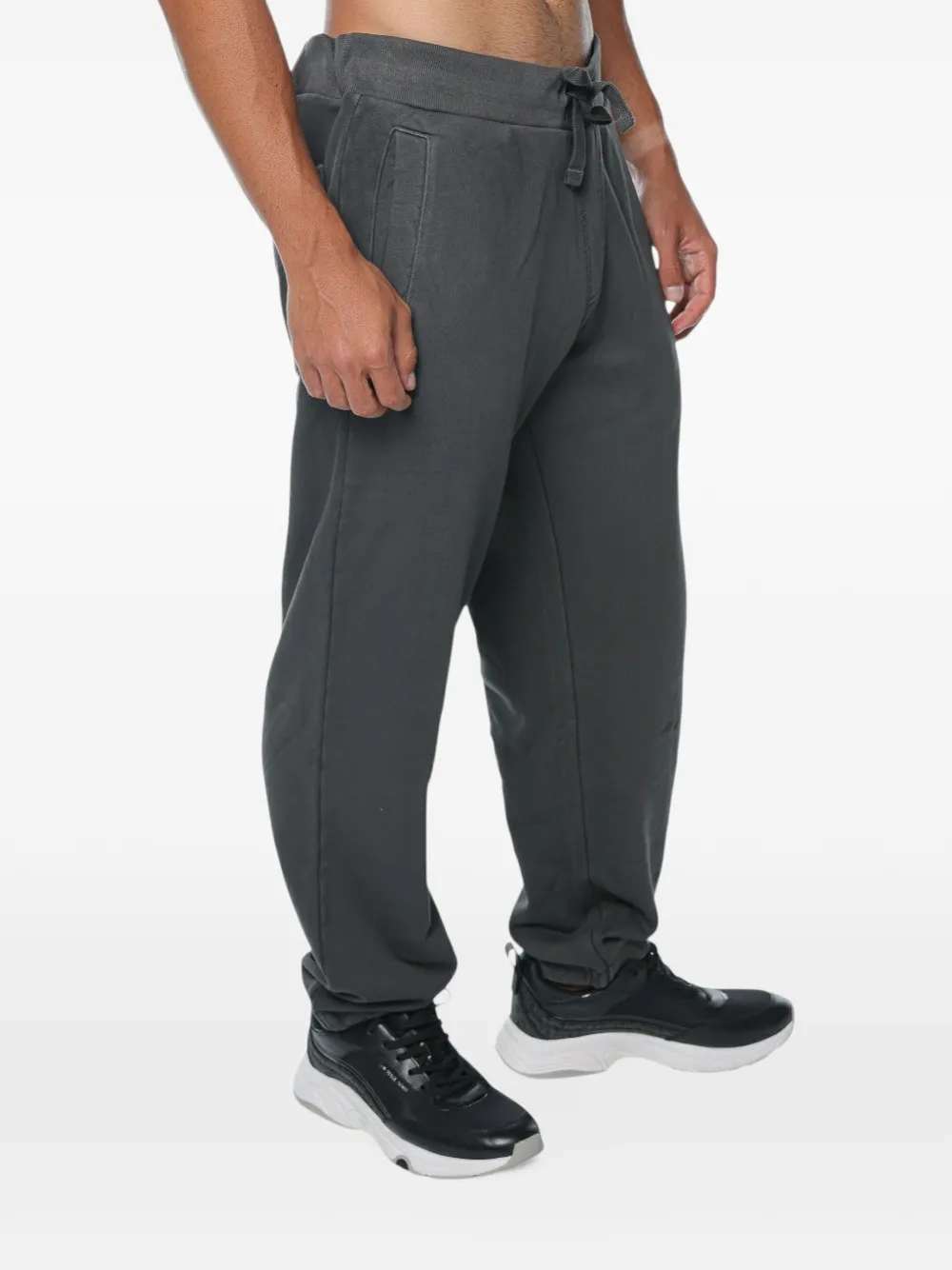 G-Star RAW Unit washed-effect drawstring track pants Grijs