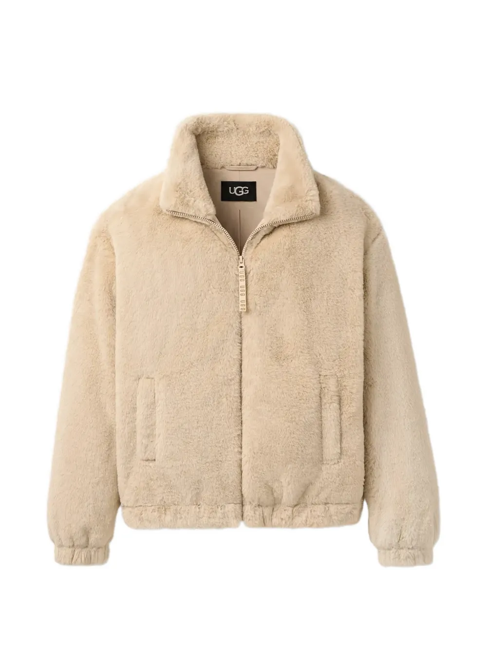 UGG Tash faux fur jacket - Nude