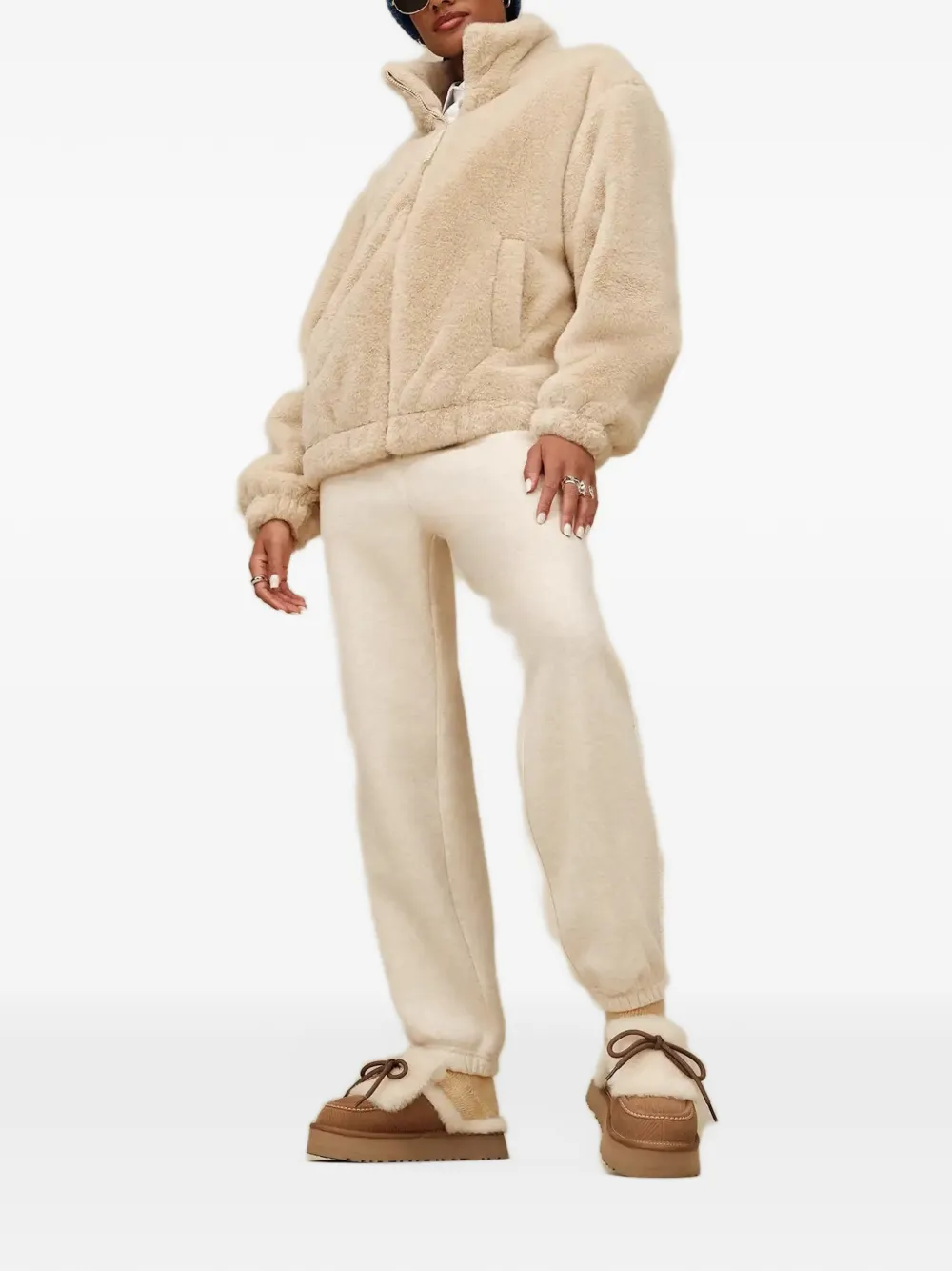 UGG Tash jack van imitatiebont Beige