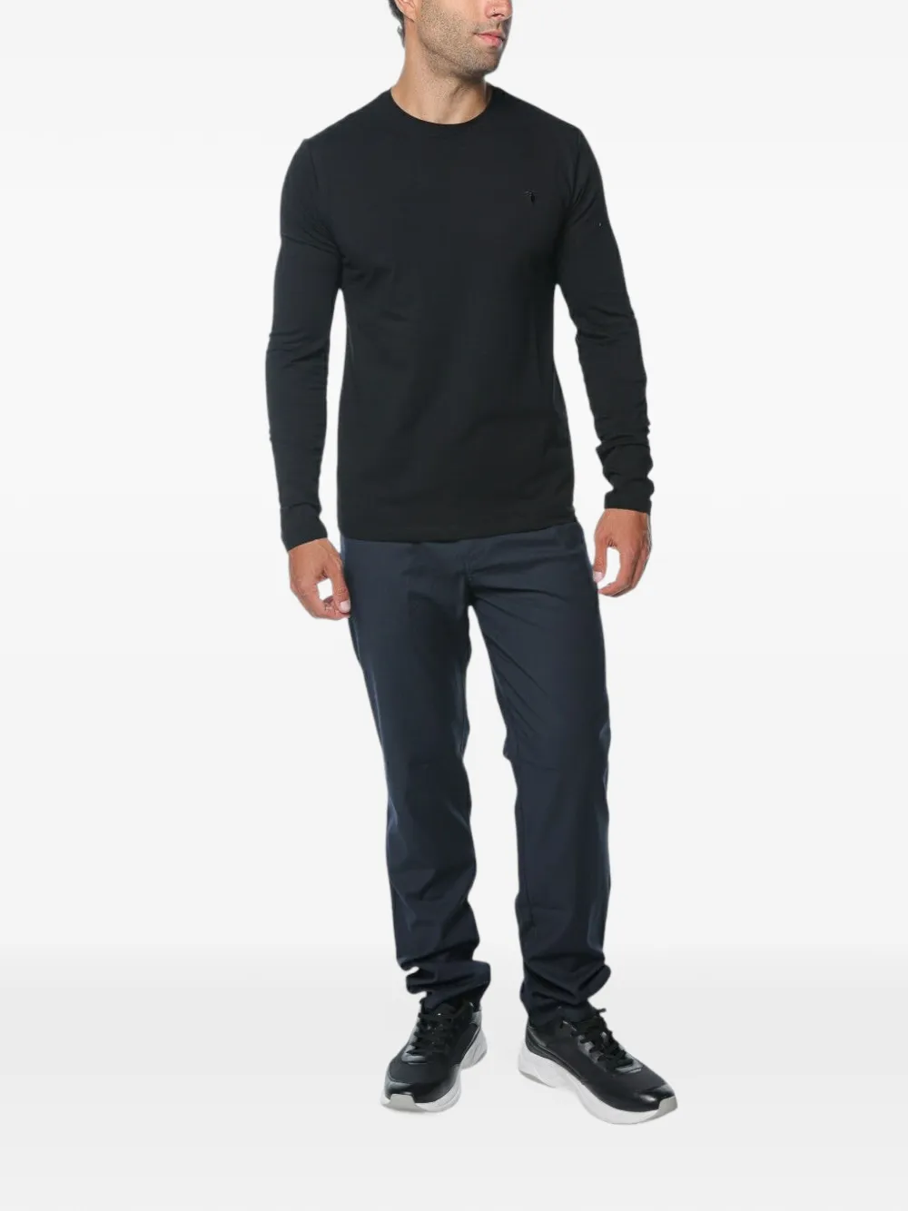 Armani Exchange Straight broek Blauw