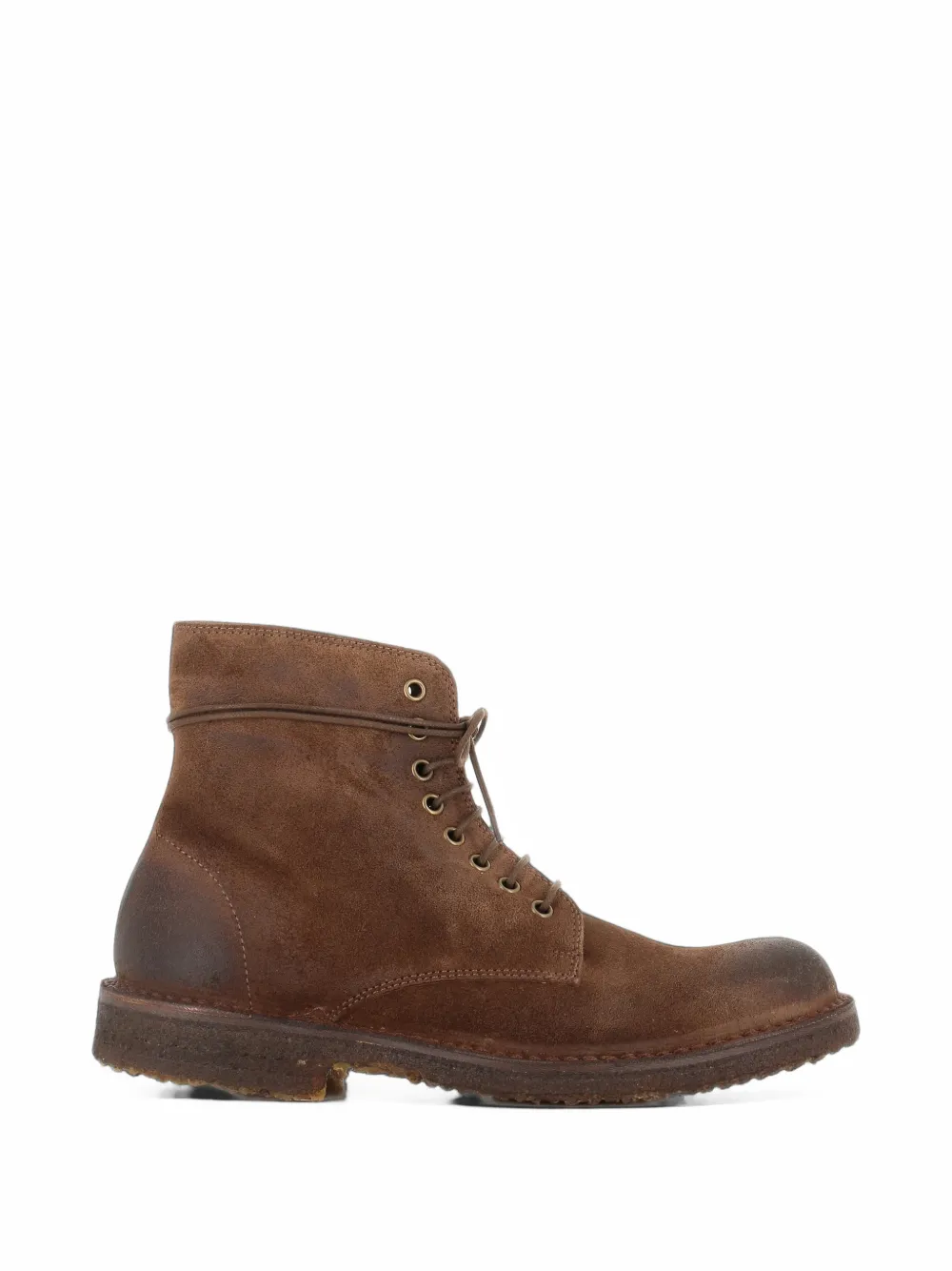Astorflex Starflex Heritage suede lace-up boots - Marron