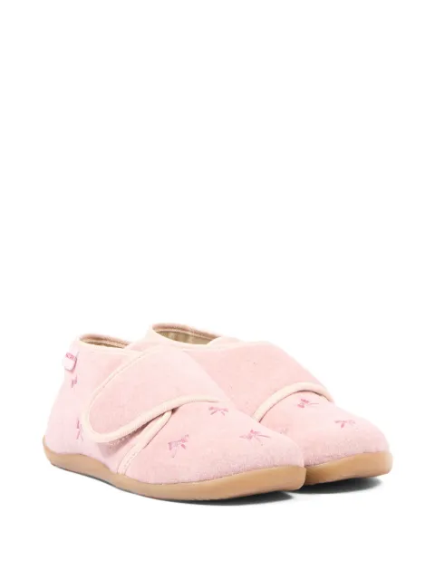NATURINO bow-detail touch-strap ballet flats