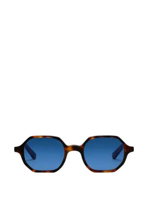 L.G.R Zanzibar regular geometric-frame sunglasses