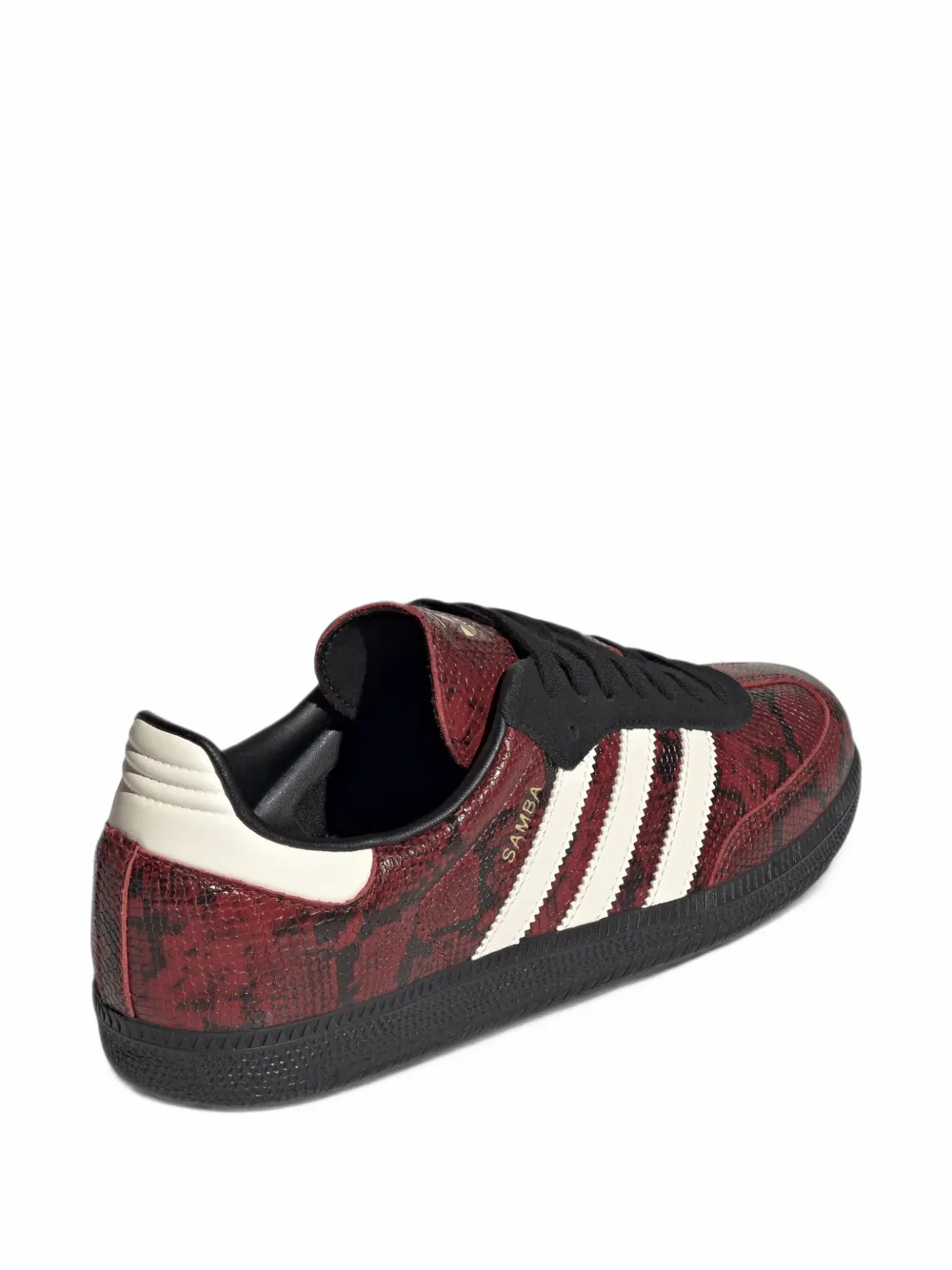 adidas Samba OG snakeskin-effect sneakers Rood