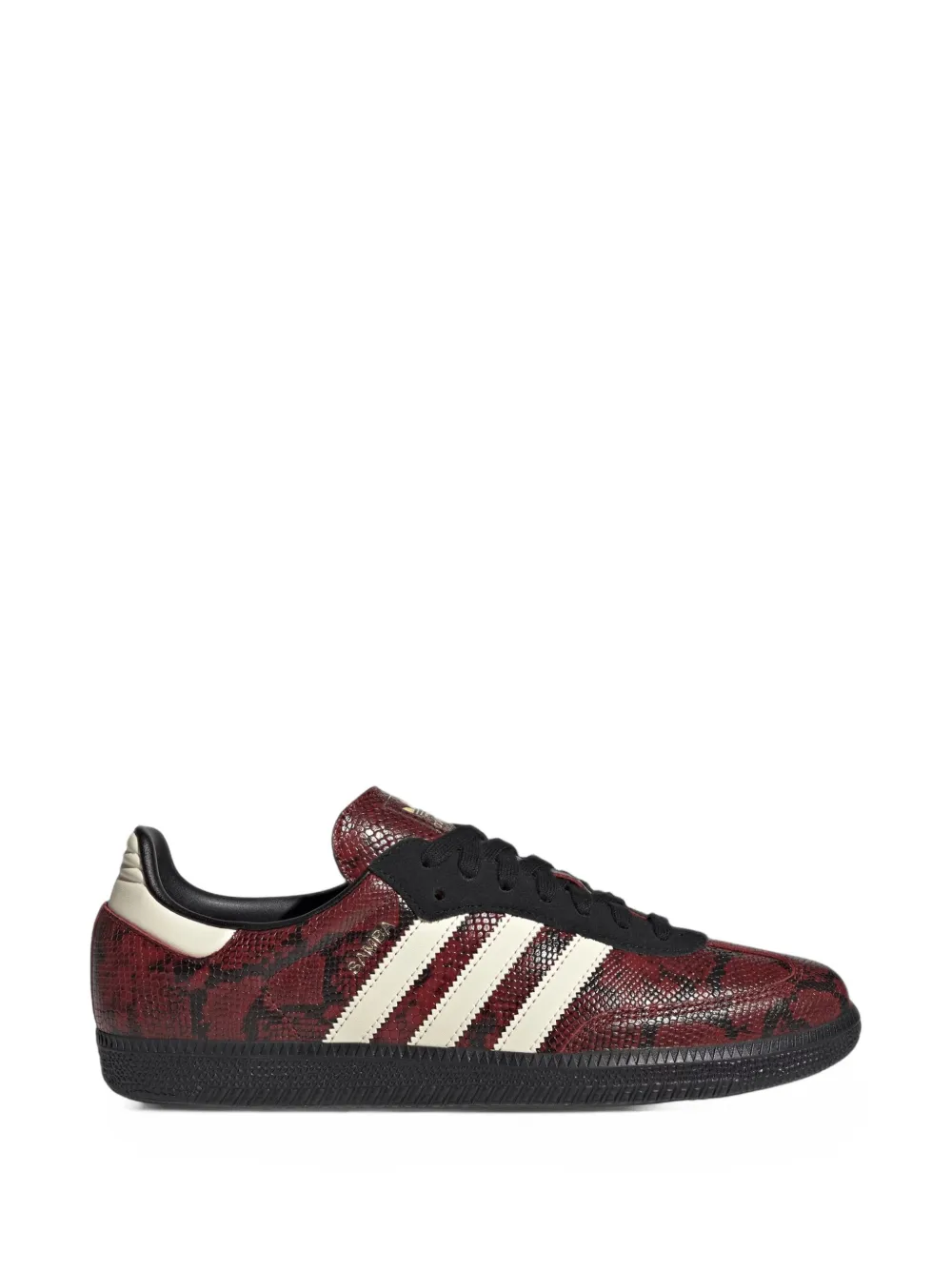 adidas Samba OG snakeskin-effect sneakers Rood