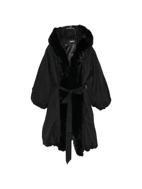 ROTATE BIRGER CHRISTENSEN faux-fur trim hooded coat