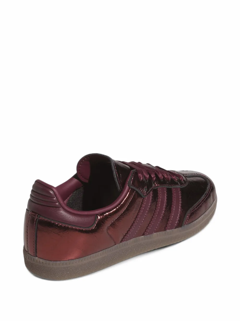 adidas Samba OG metallic leather sneakers Rood
